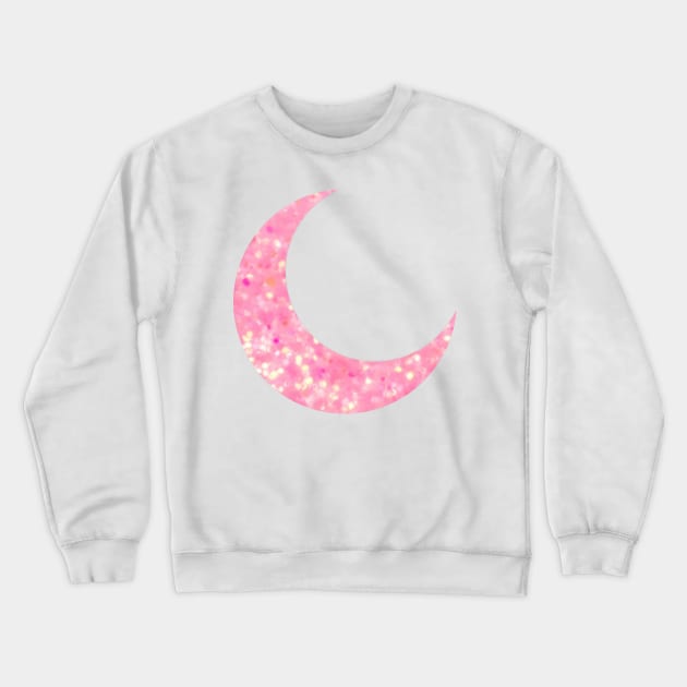 Sparkle Moon Crewneck Sweatshirt by LaurenPatrick
